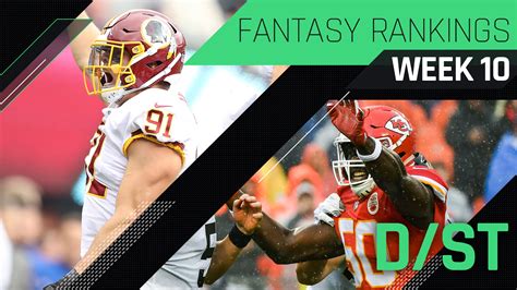 week 10 fantasy rankings|More.